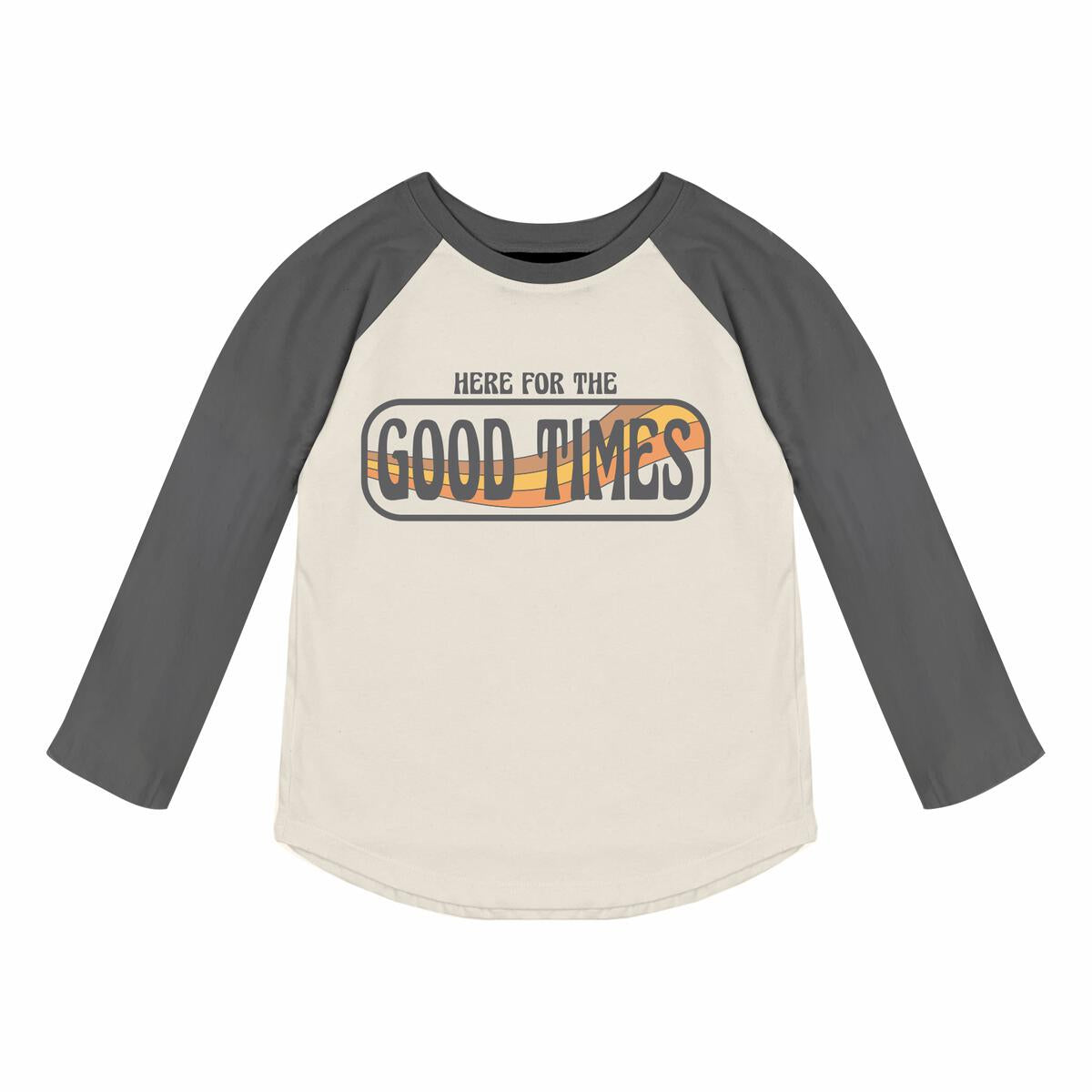 Tiny Whales Good Times Forever Raglan Tee