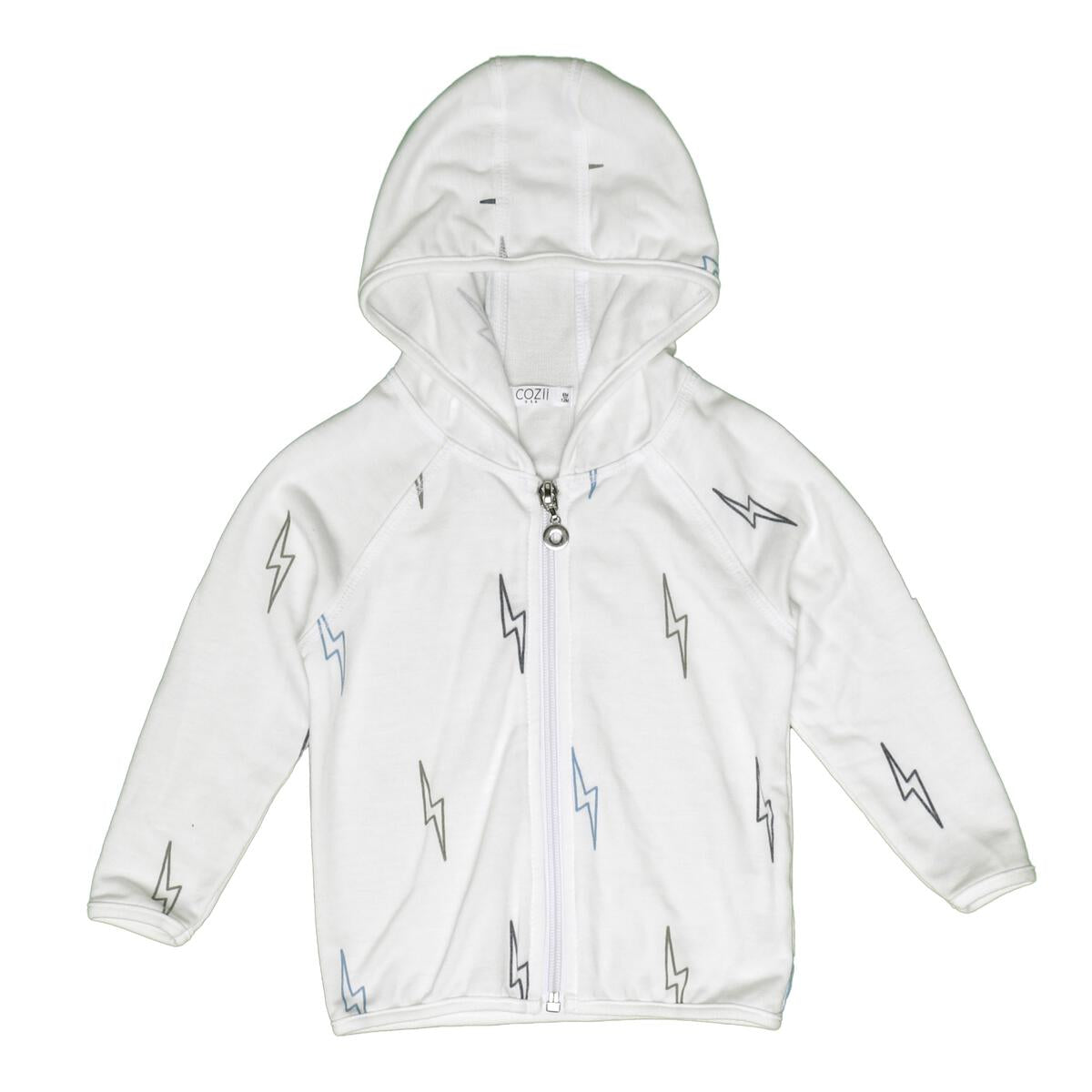 COZII Kids Long Sleeves Zip Hoodie 30 Bolts - Buy now