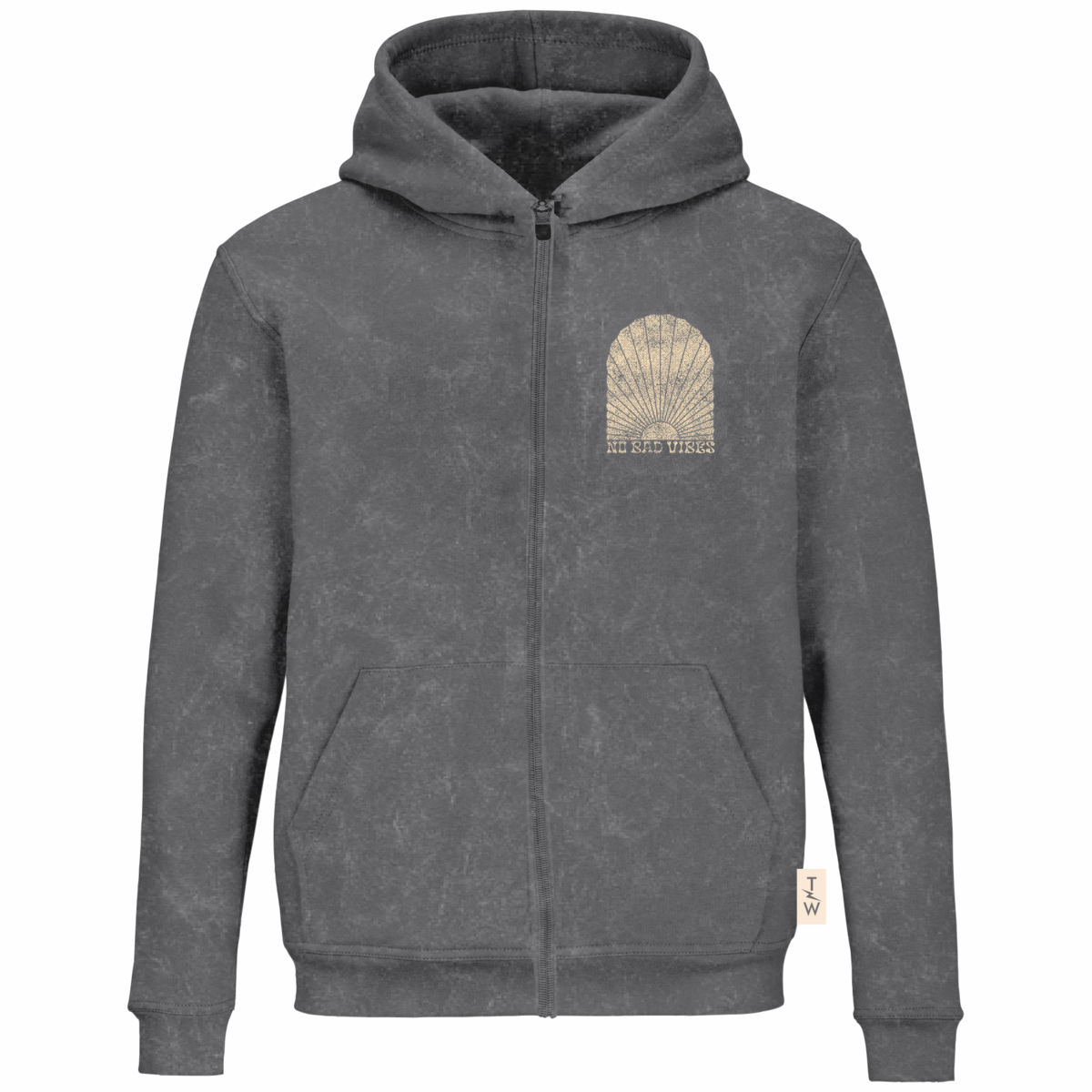 Tiny Whales Zipper Hoodie