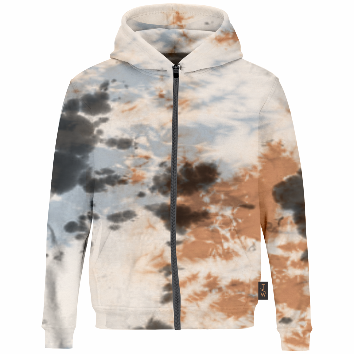 Tiny Whales Zipper Hoodie