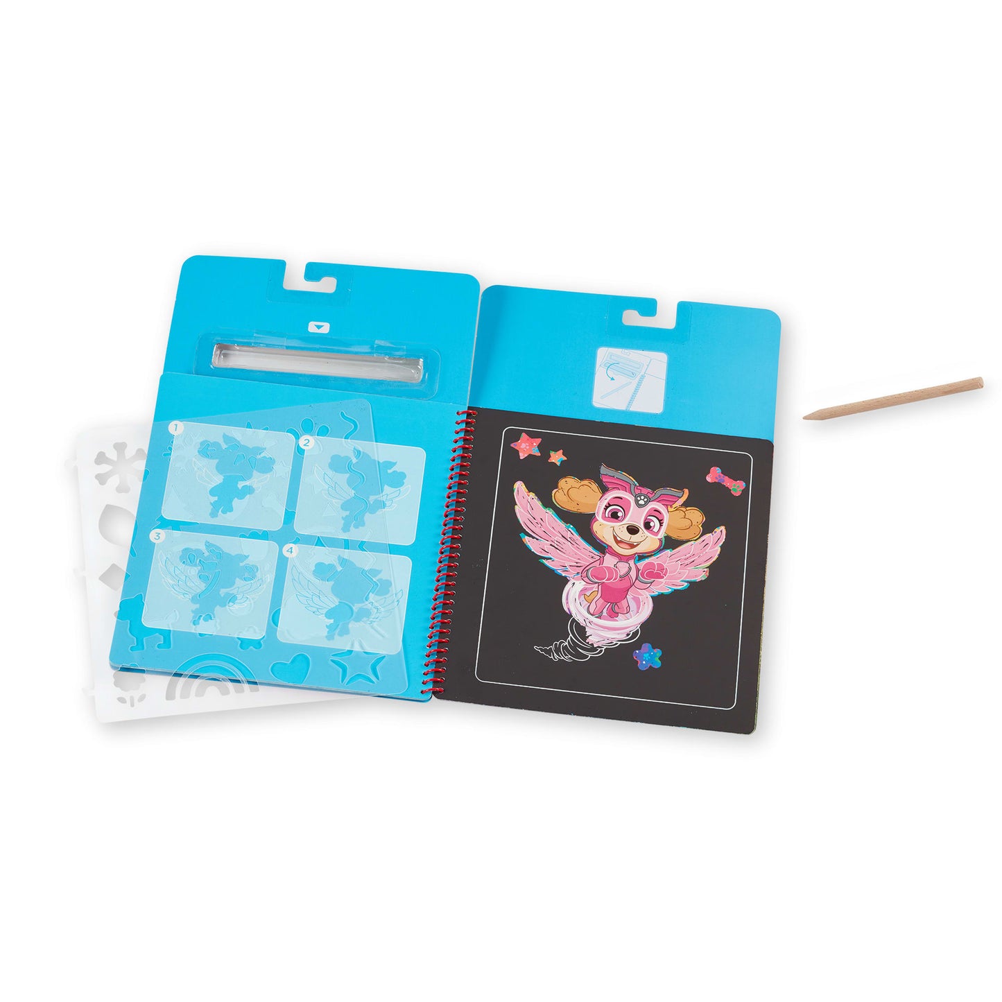 Melissa & Doug Scratch Art Pad | PAW Patrol Skye Theme