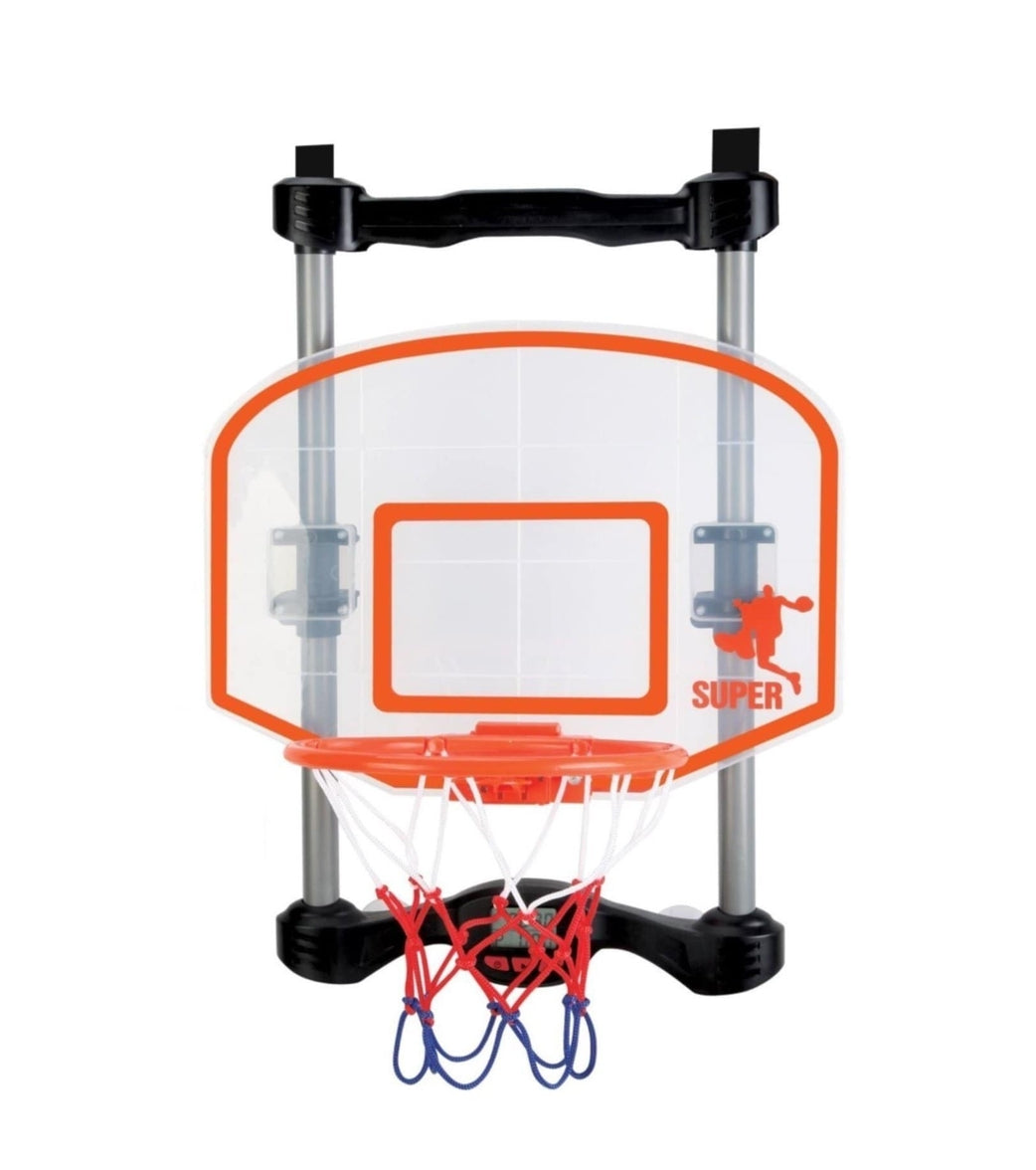 Image of the product, hoop that can be placed over the door for indoors.