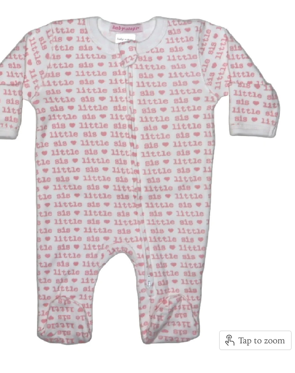 Baby steps girls pjs