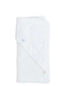 Baby GI - Blue Crown & Button Towel