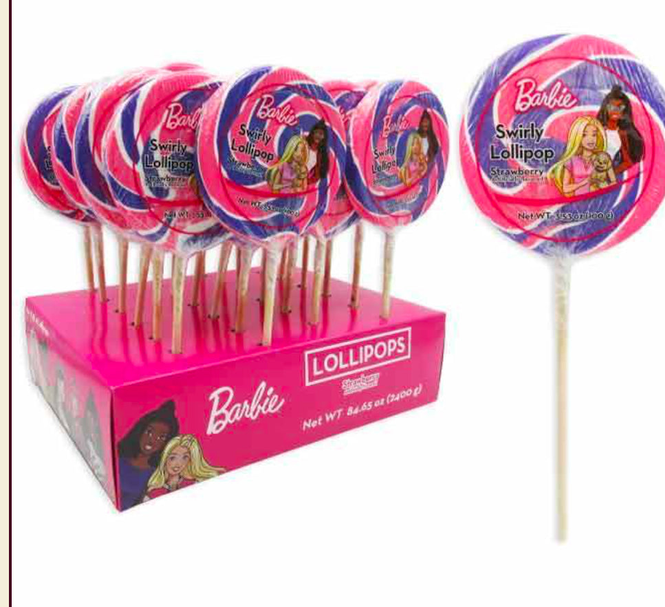 Barbie Swirly LolliPop