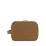 TRVL MEN'S KIT CASE - TOILETRY BAG COATED CANVAS HAY