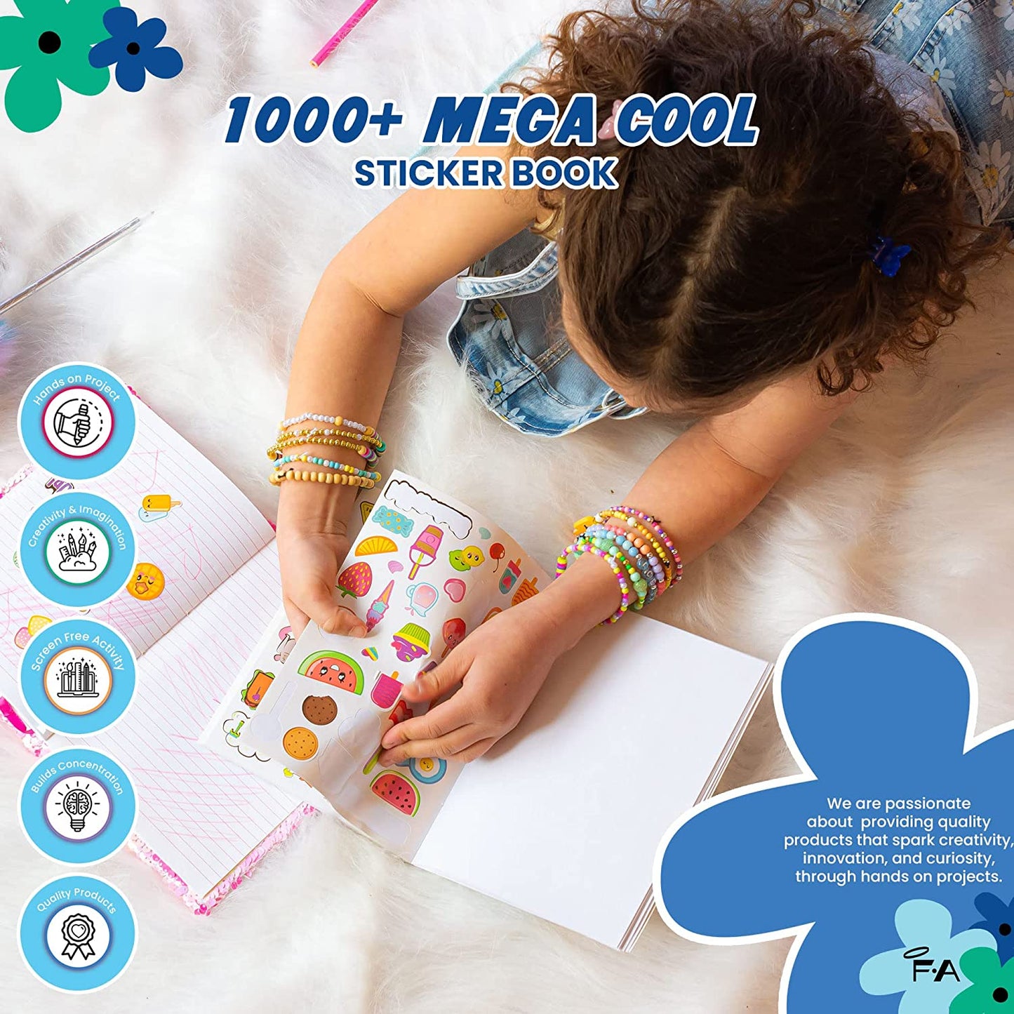 Fashion Angels 1000+ Mega Cool Stickers - Series 8