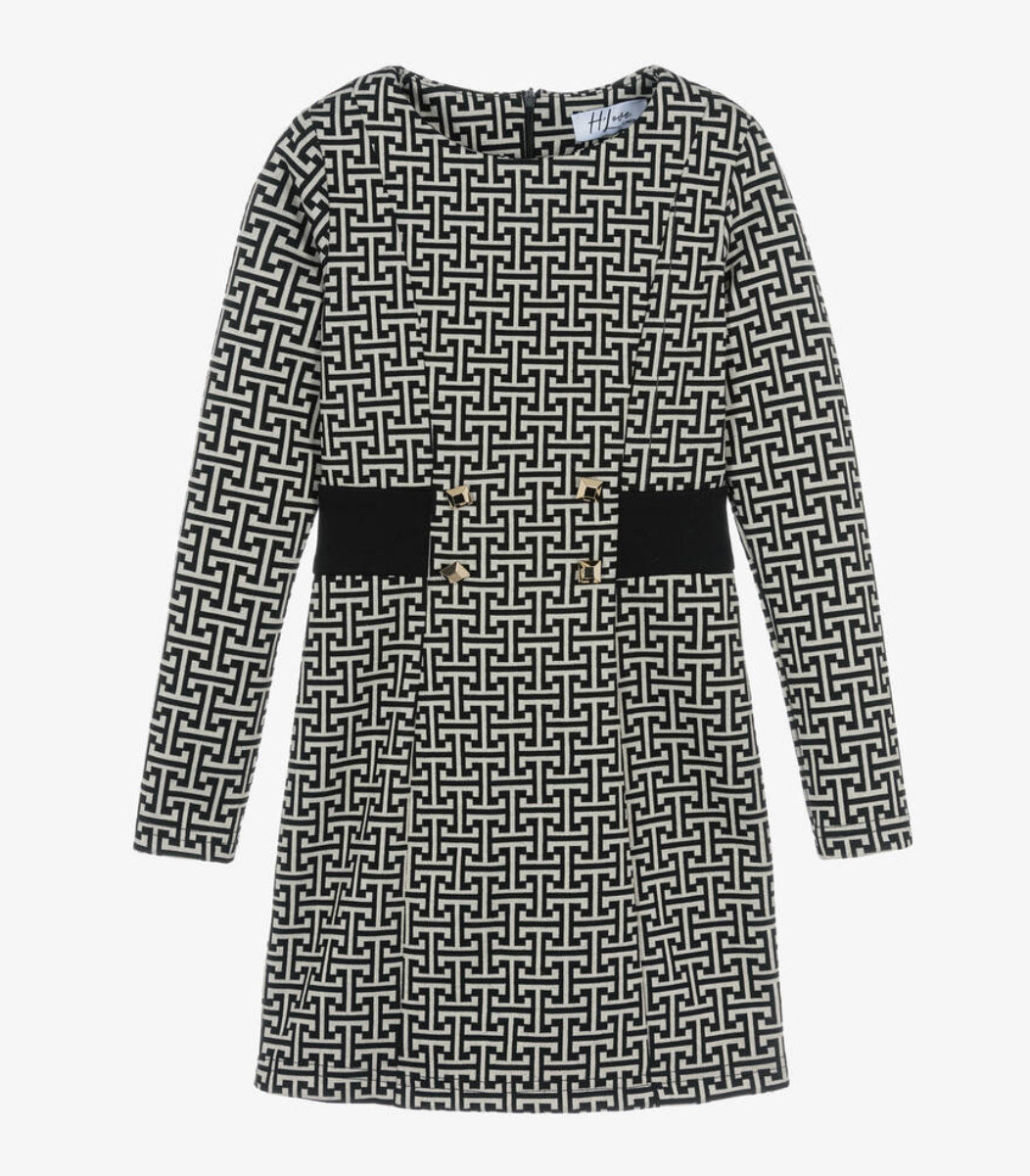 Fun & Fun
Girls Black & Beige Dress multicolor