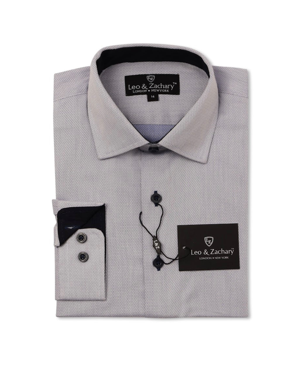 Leo and Zachary - Power Blue Banded