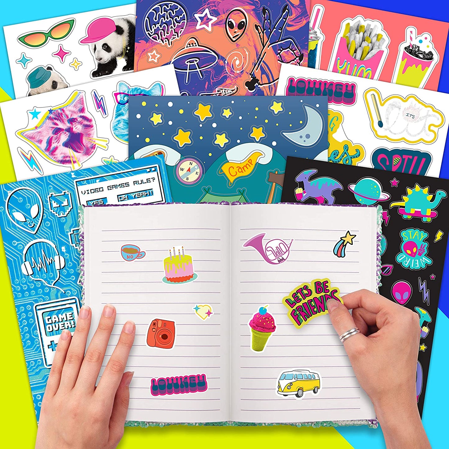 Fashion Angels 1000+ Mega Cool Stickers - Series 8