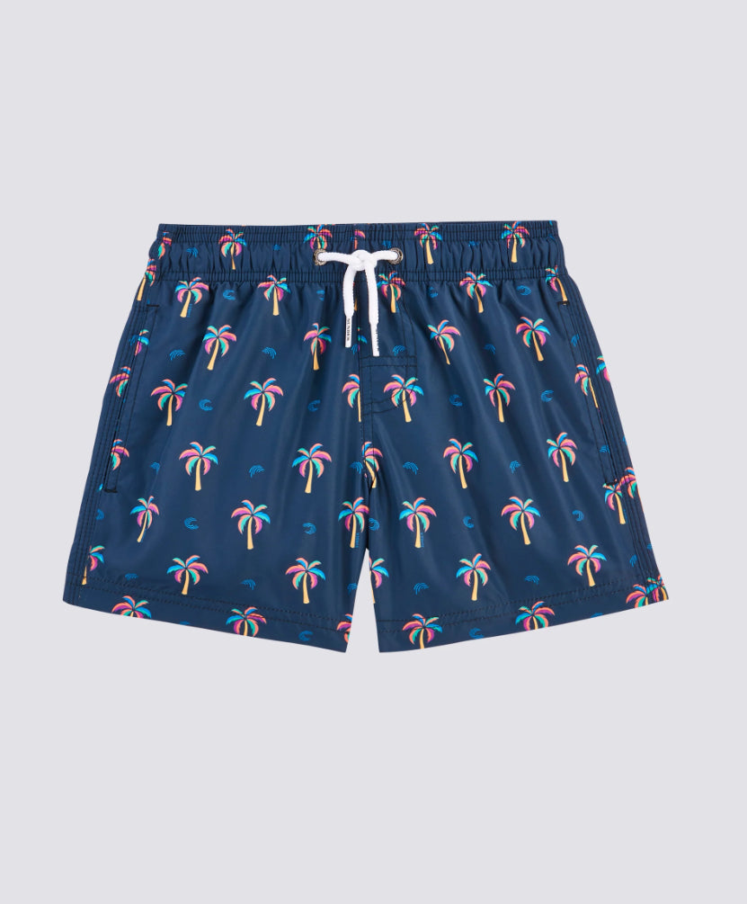 Sundek - Navy Printed Broadshort