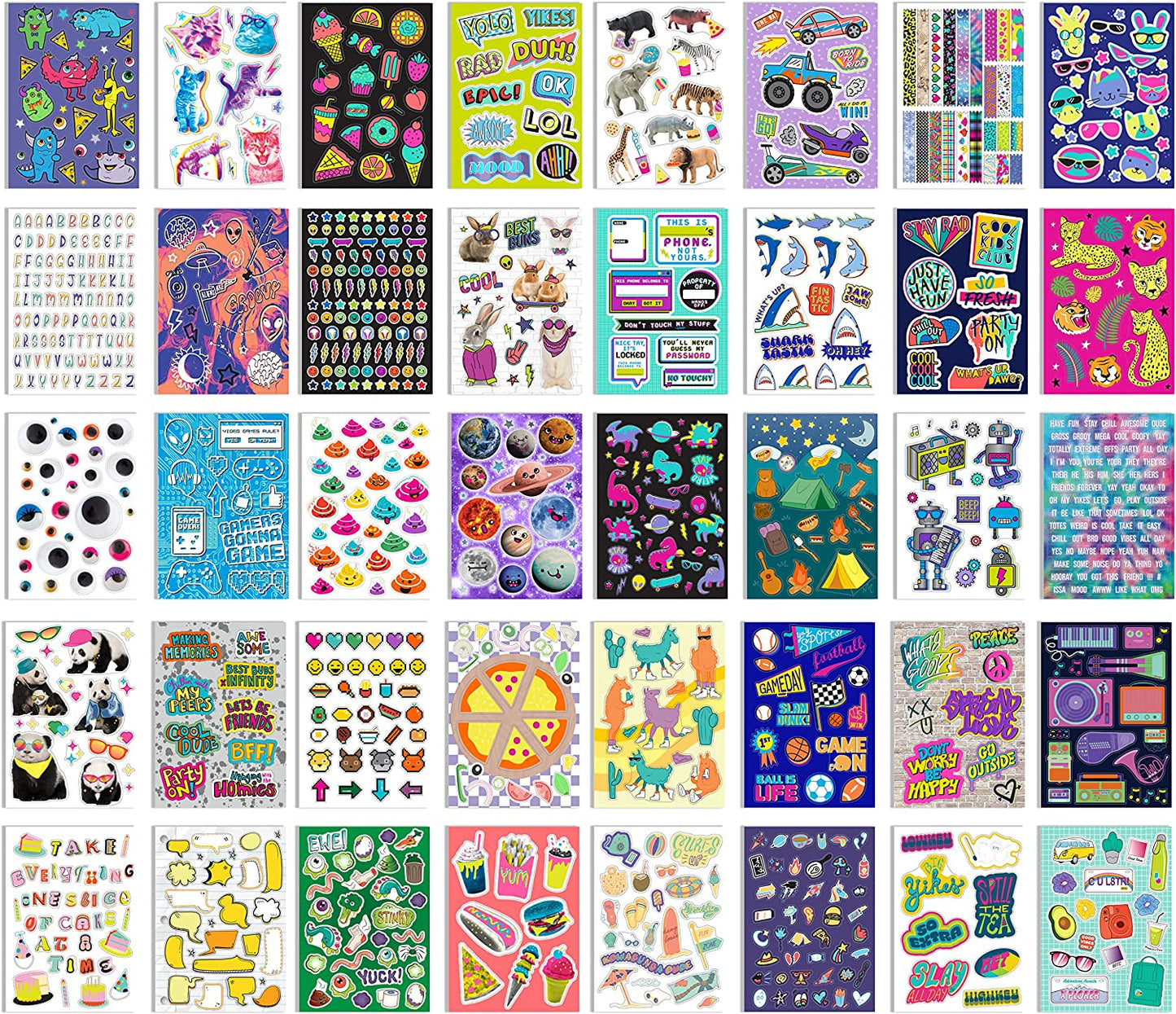 Fashion Angels 1000+ Mega Cool Stickers - Series 8