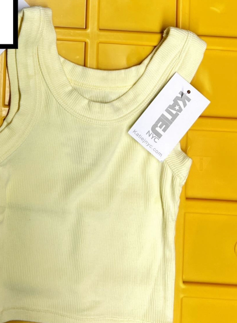 Katie J - Crème Brûlée Tank Top