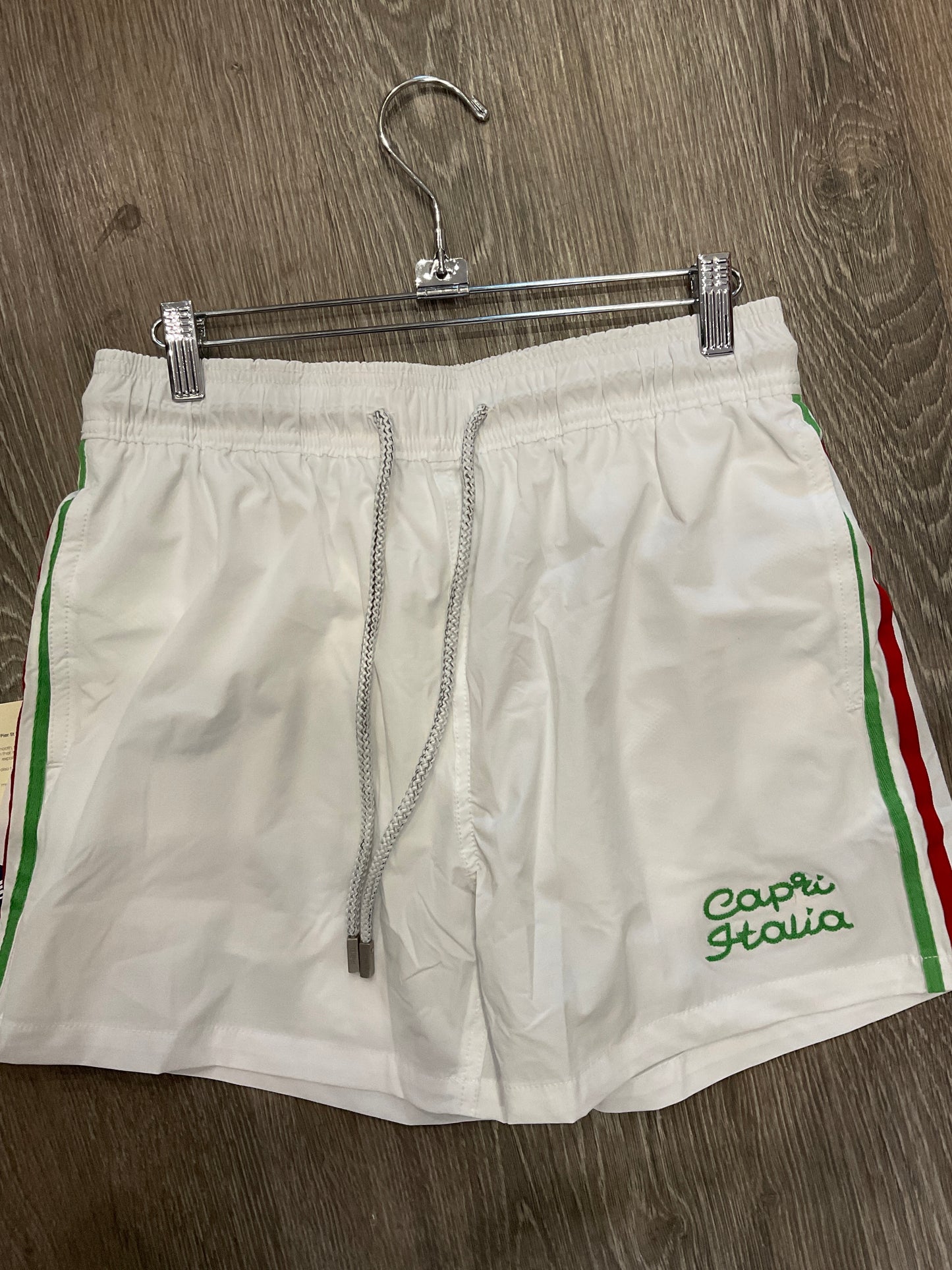 Pier St Barths - Men’s White Capri Bathing Suits