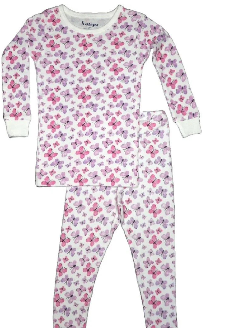 Baby steps girls pjs