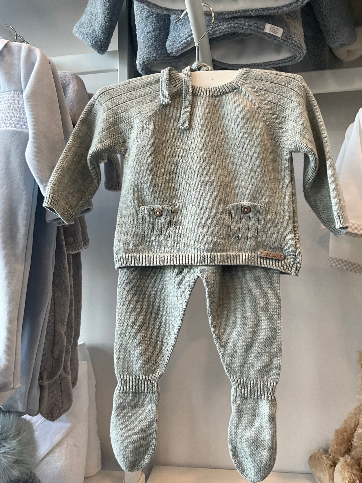 Martin Aranda - Knit Top & Footie Bottoms