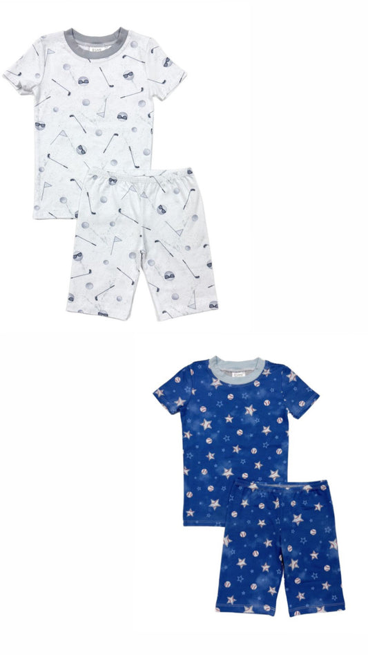 Esme - Boys Short Sleeve & Shorts Pj Sets