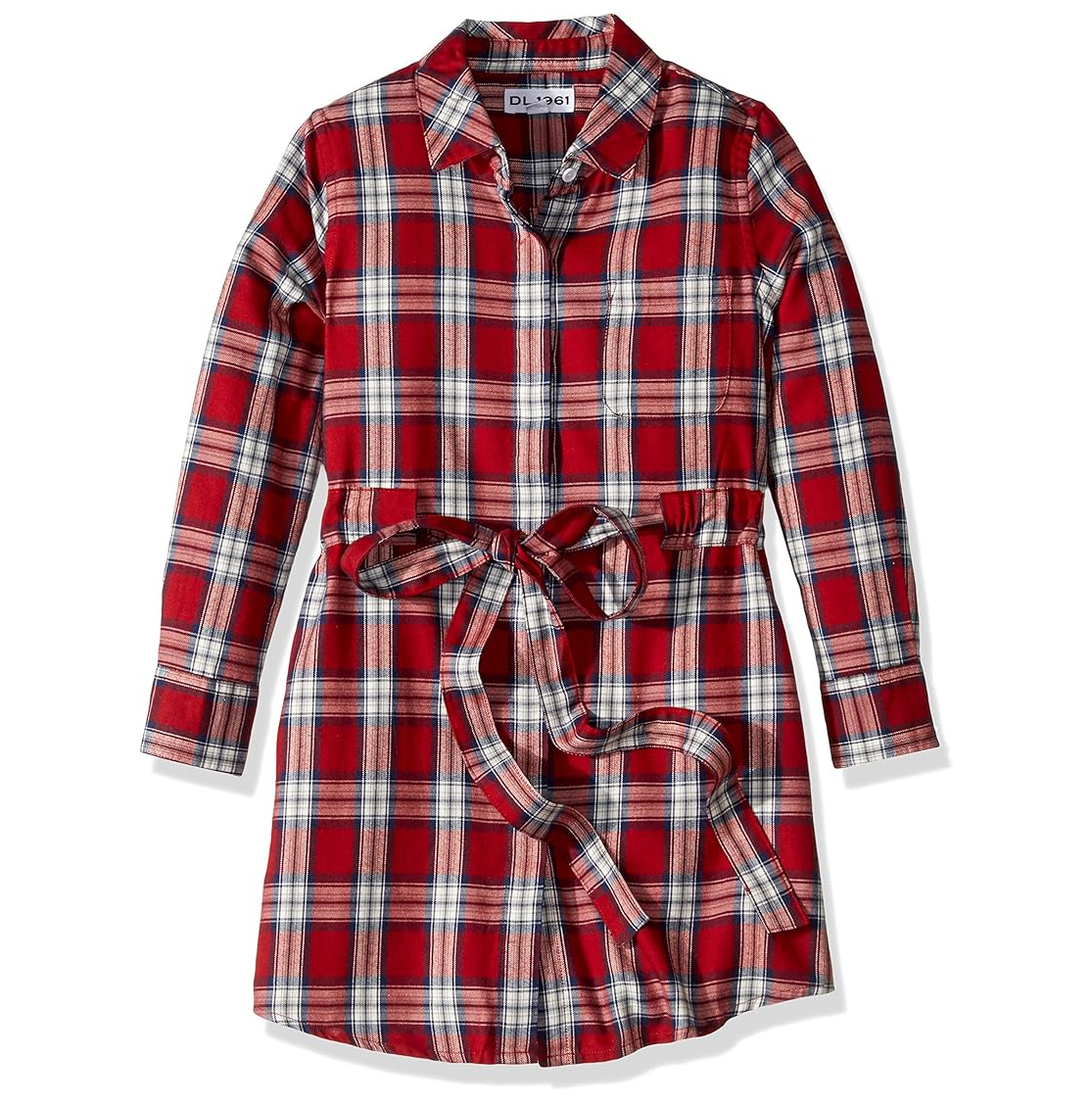DL1961 Red Plaid Dress