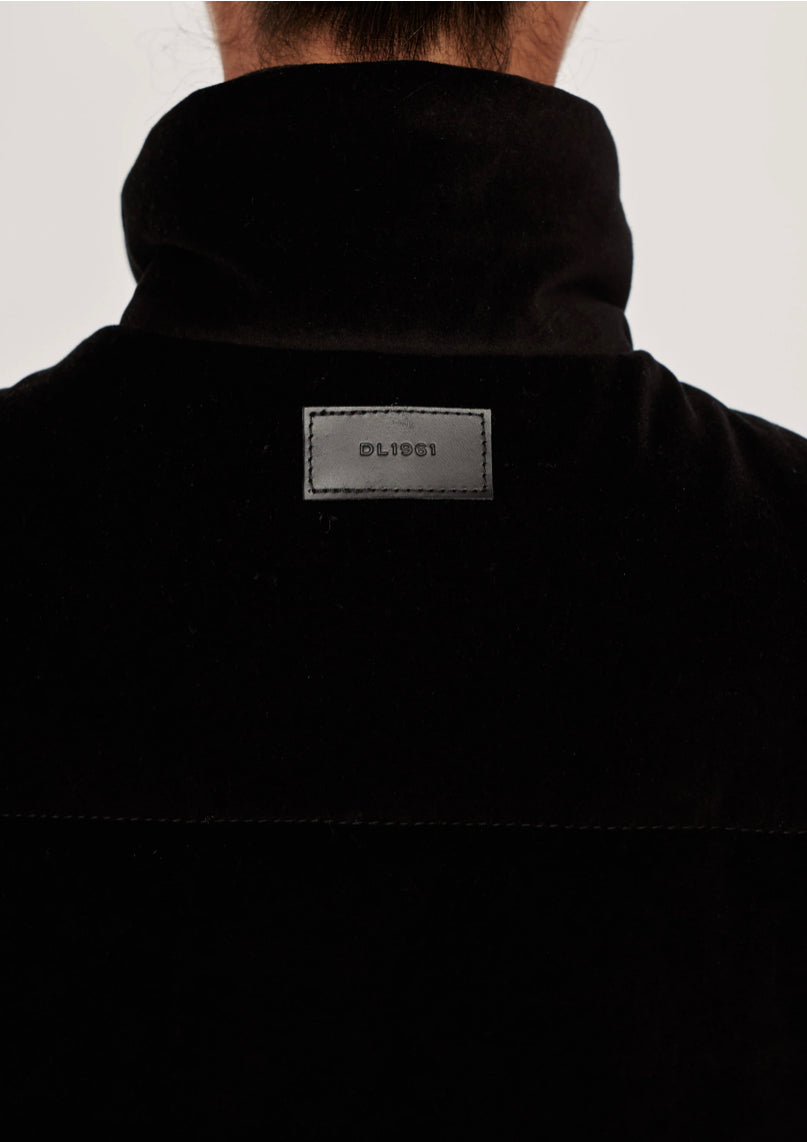 DL1961 - Puffer Vest, Stretch Velvet