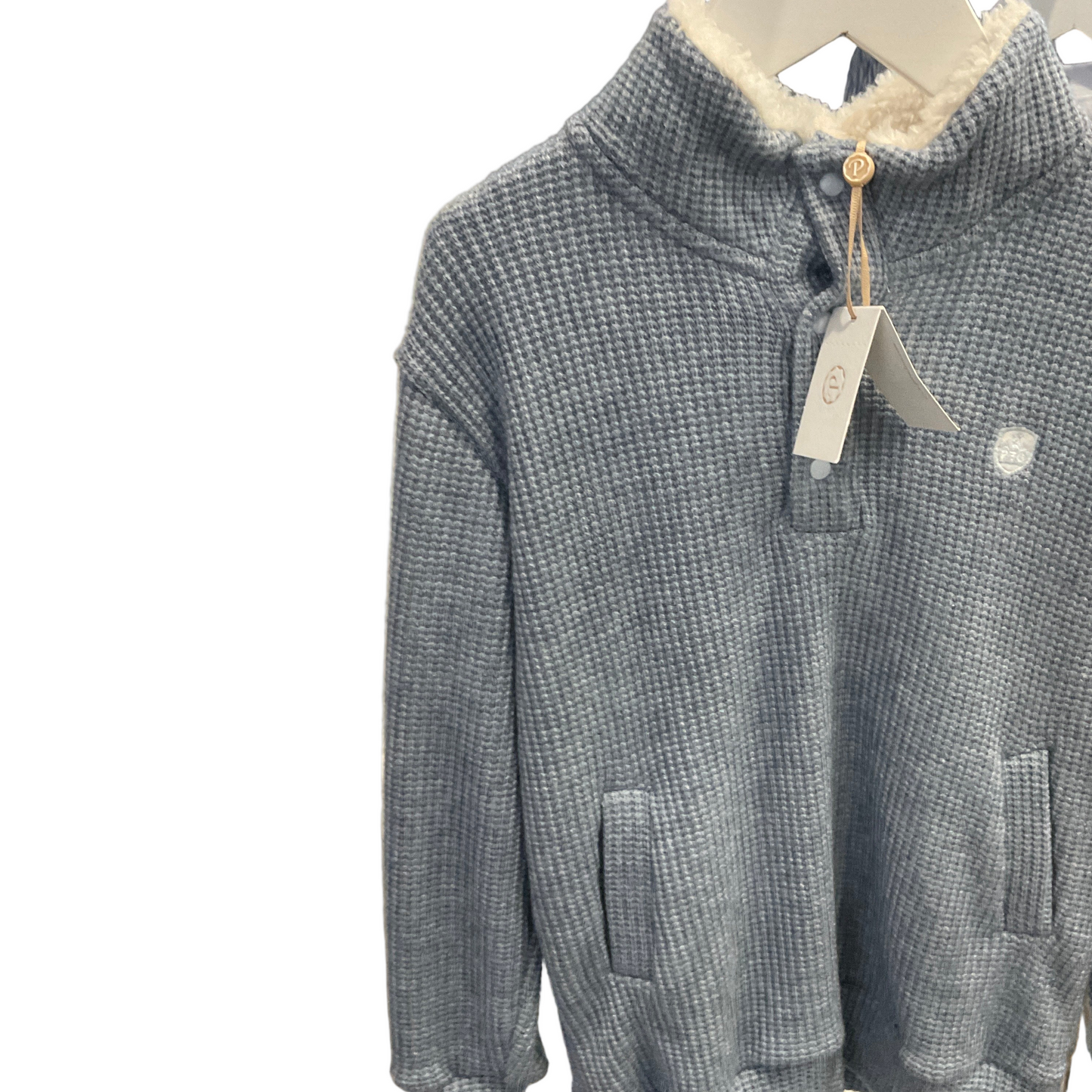 Patachou - Melange Blue Boy Sweater