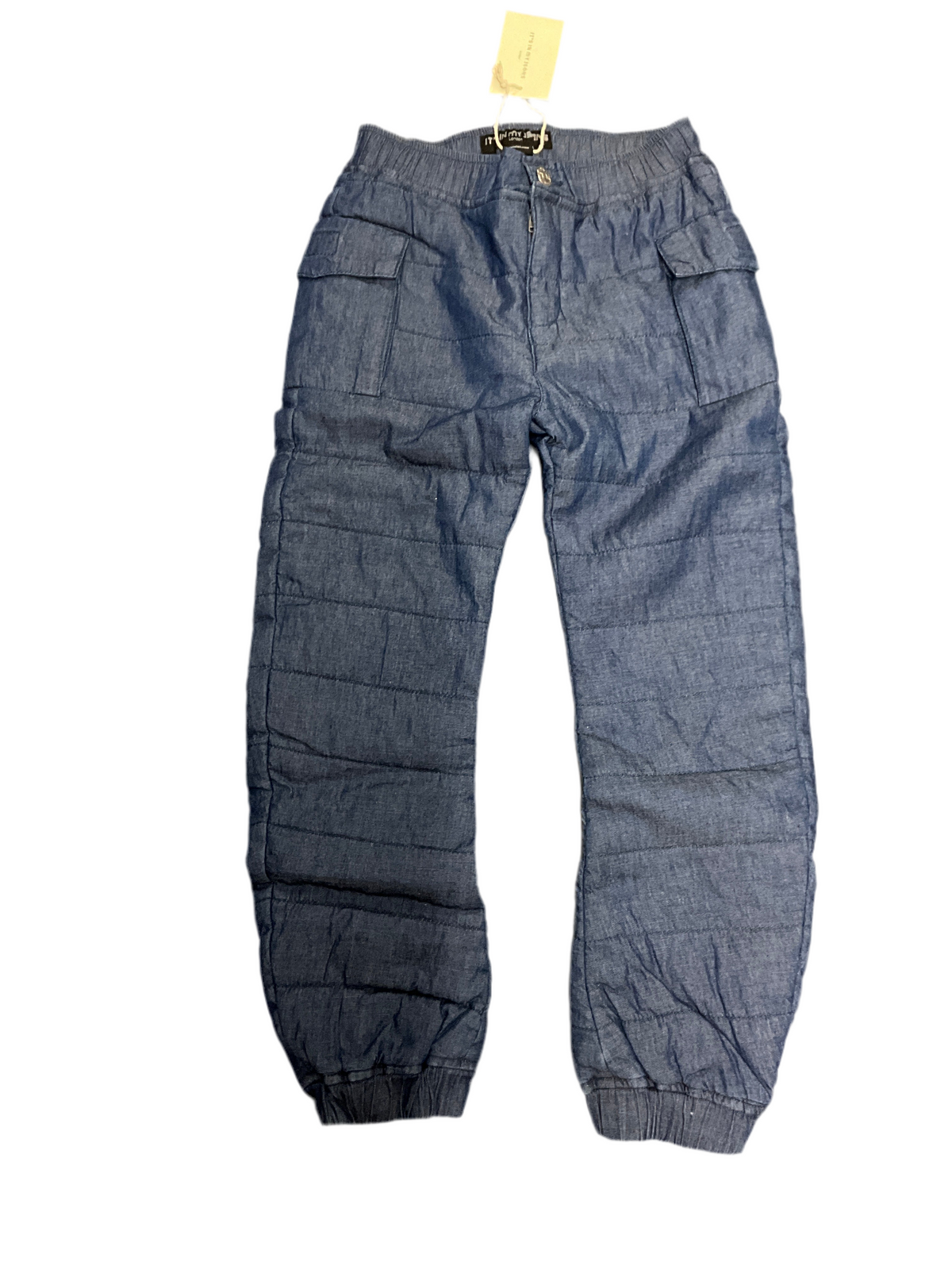 IT'S IN MY JEANS - Wiz Blue Cargo Jean