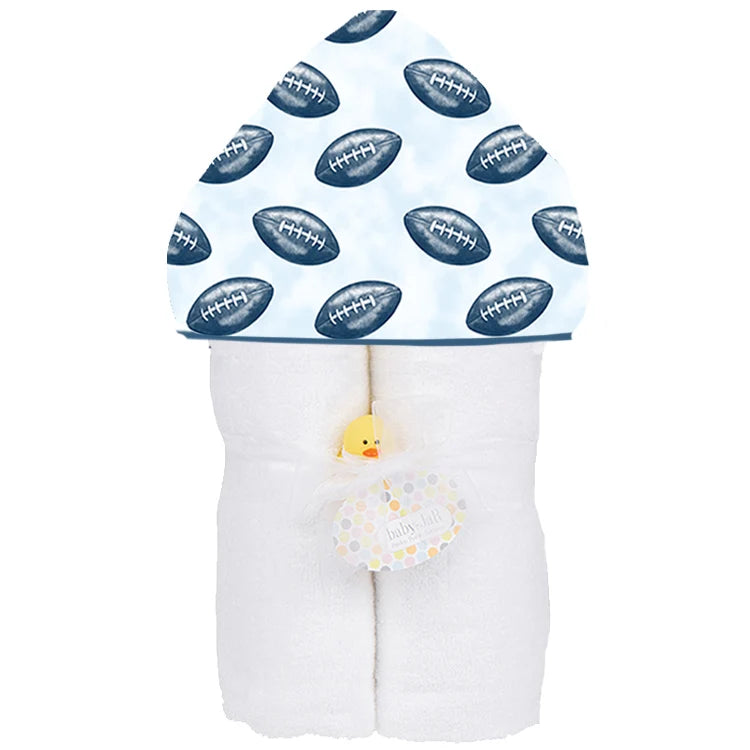 Baby Jar - Deluxe Hooded Towel, Football