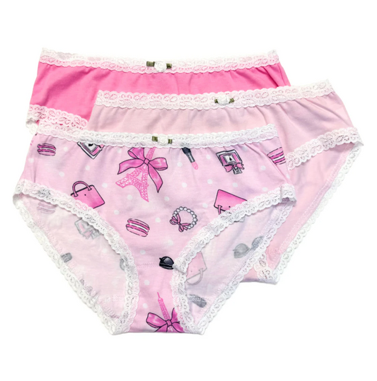 Esme - Girls Underwear 3PK Panties Jadore Paris