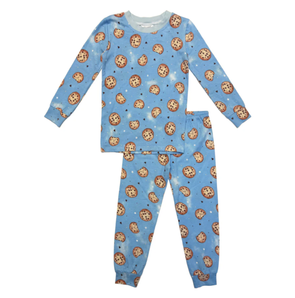 Esme Boys Long Sleeve Set Cookie Blue