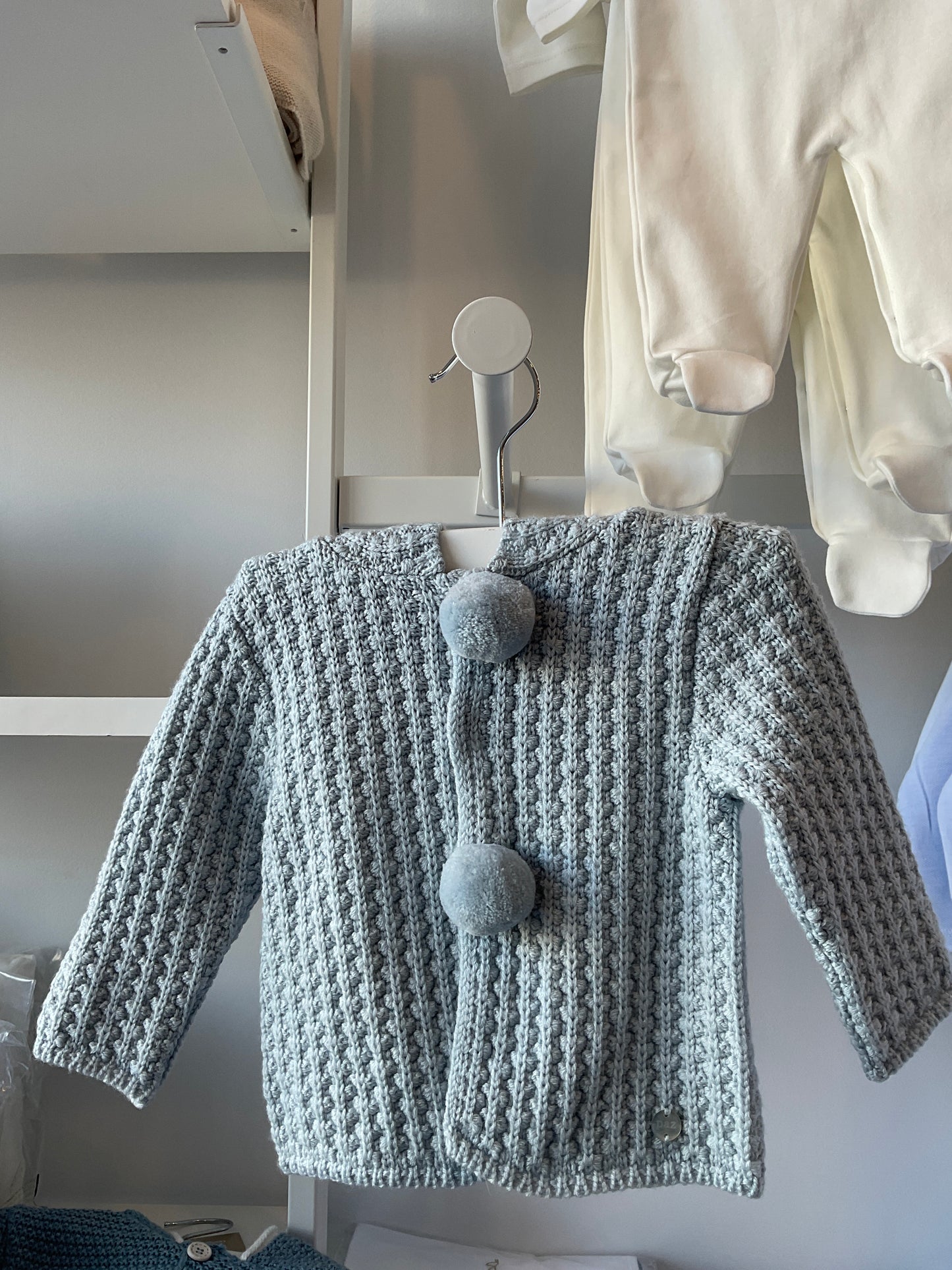 Paz Rodriguez Soño Knitted Newborn Coat | Buy Today