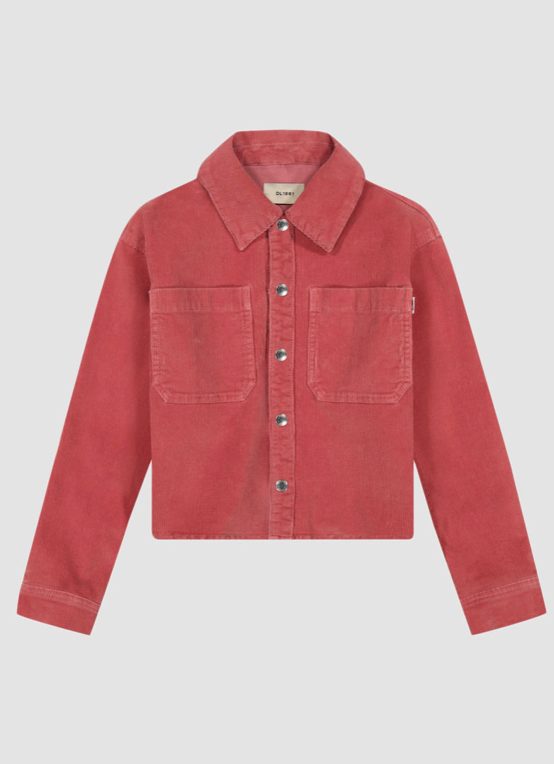 DL1961 - Olivia Shirt, Deep Blush Corduroy