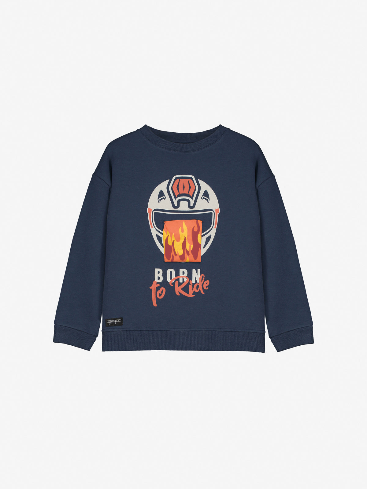 YPorque Rider Pocket Crewneck Sweatshirt