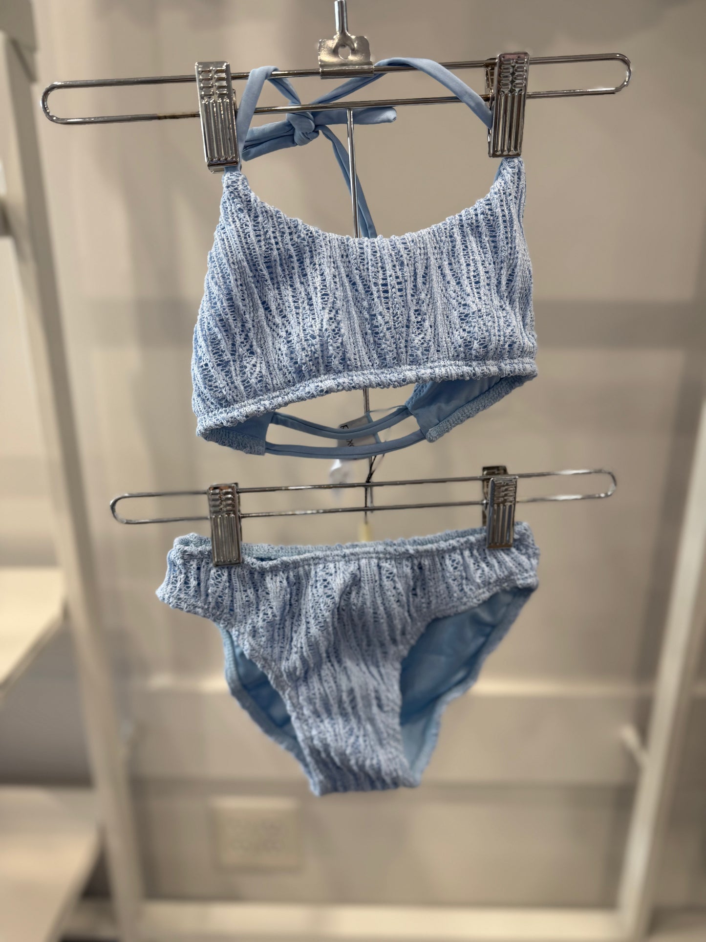 Little Peixoto Molly Bikini Set- Cloud Blue Weave