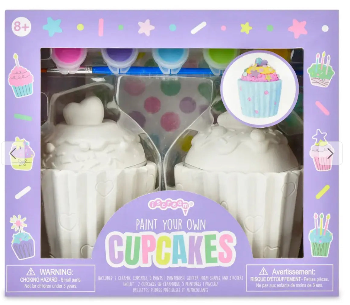 Iscream Paint Your Own Cupcakes