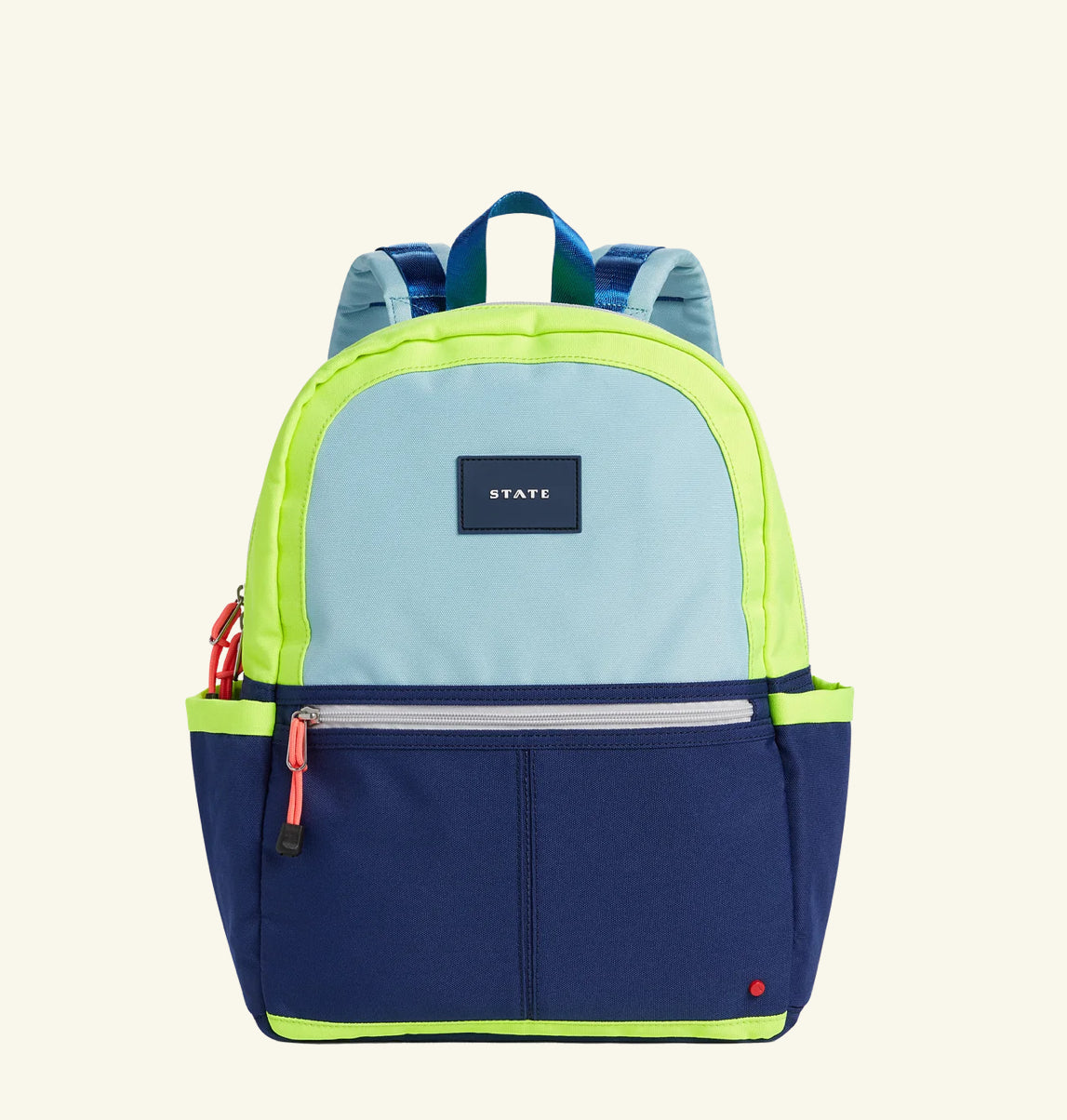 State Kane kids travel navy/neon