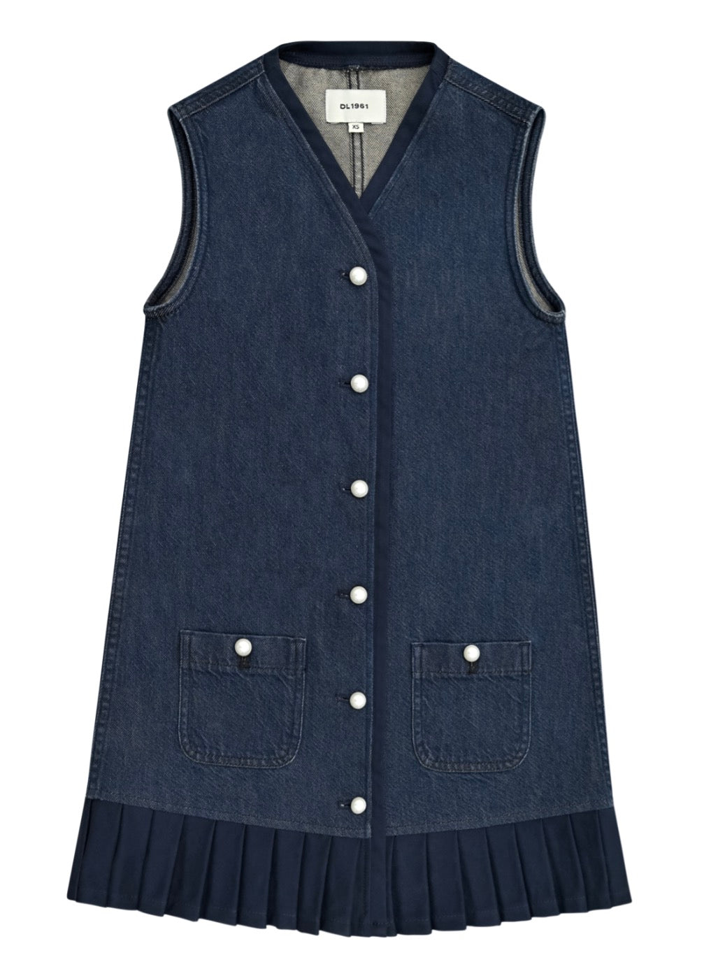 DL1961 - Manning Vest Dress, Midnight Run