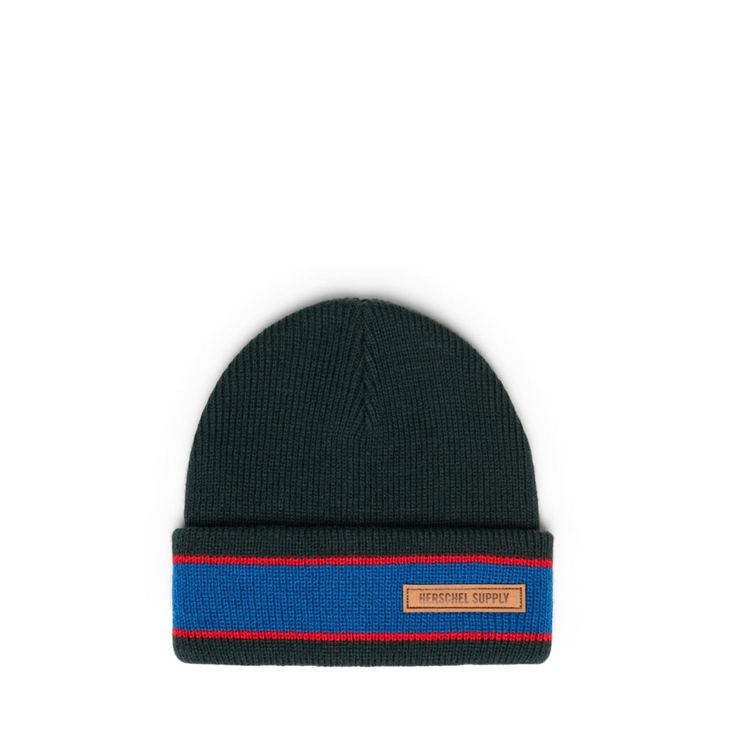 Herschel - Elmer Ribbed Vintage Stripe Beanie, Ponderosa Pine