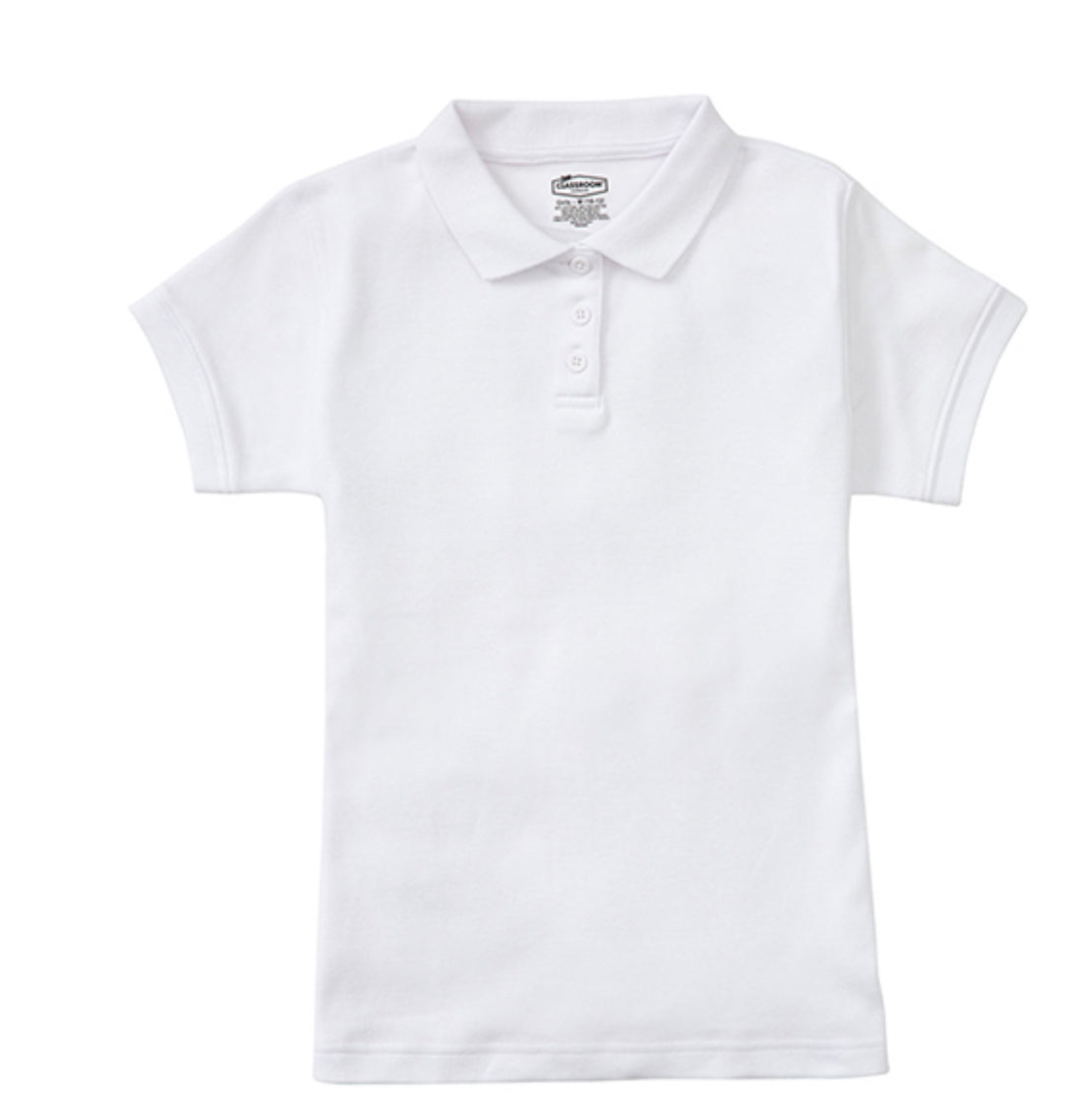 Classroom Girls Cotton Short Sleeve Polo