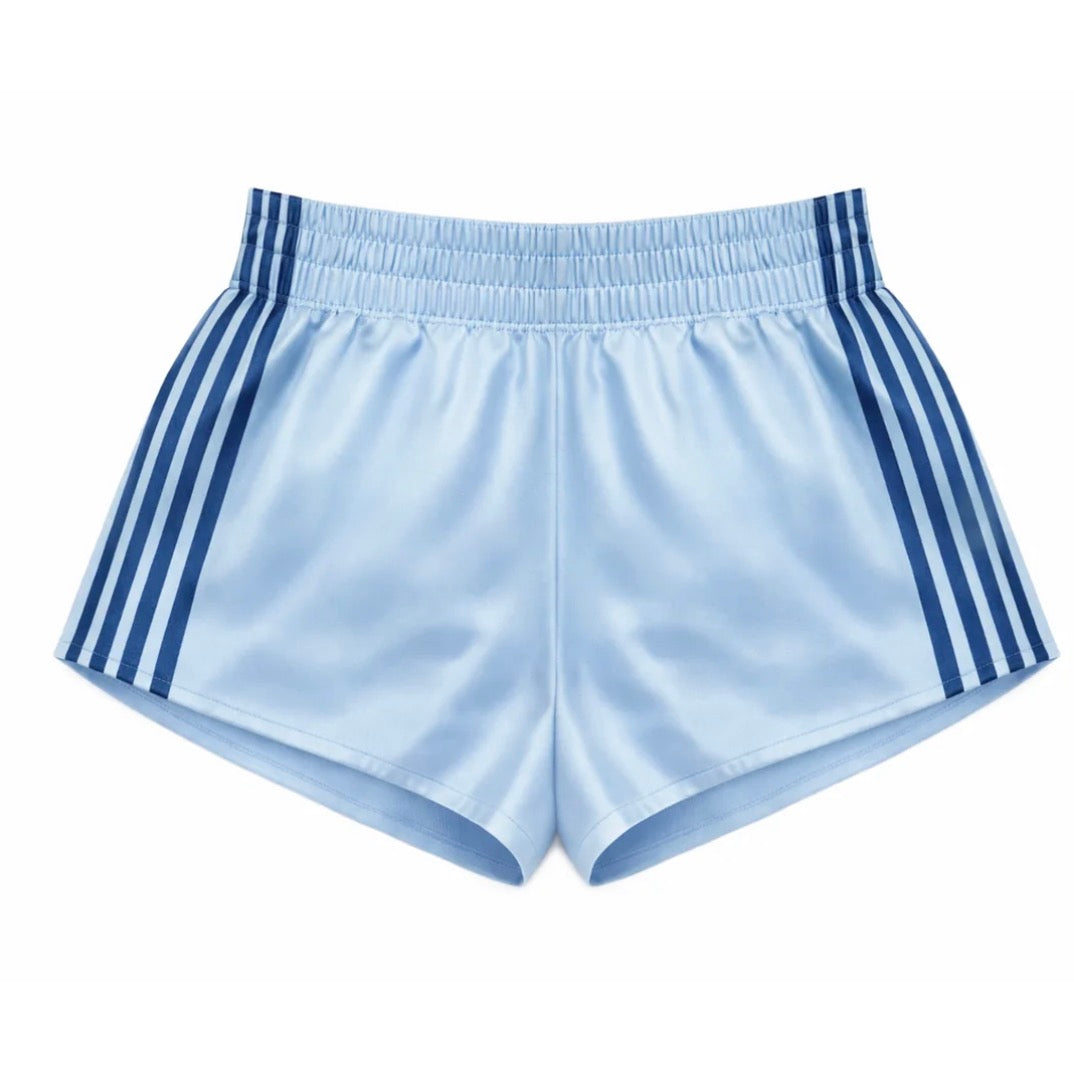 Katie J - Tween Jordyn Shorts, Serene Blue/Denim Blue