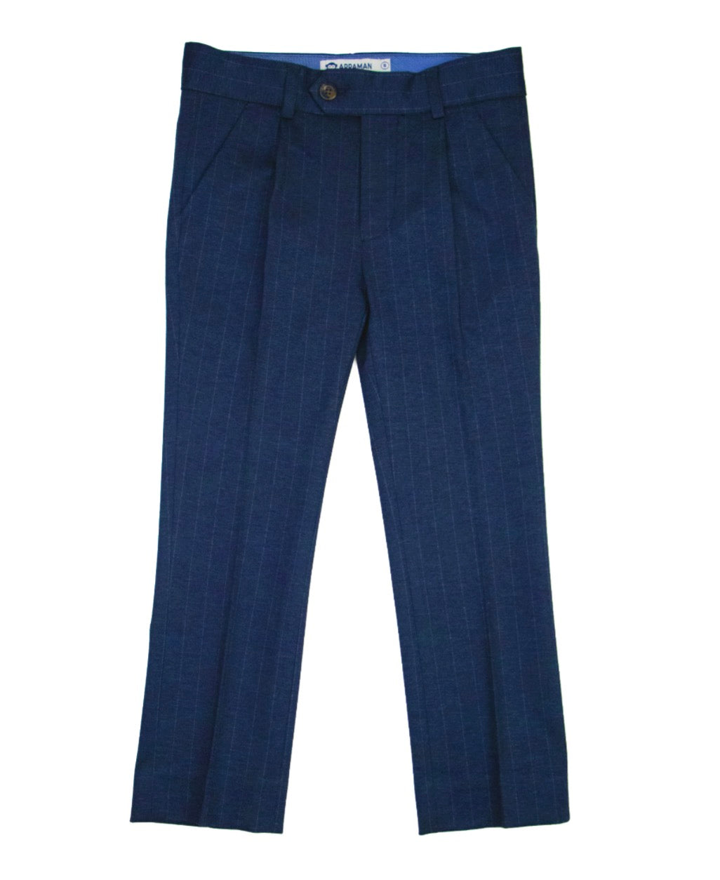 Appaman - Wide Leg Pants, Navy Pinstripe