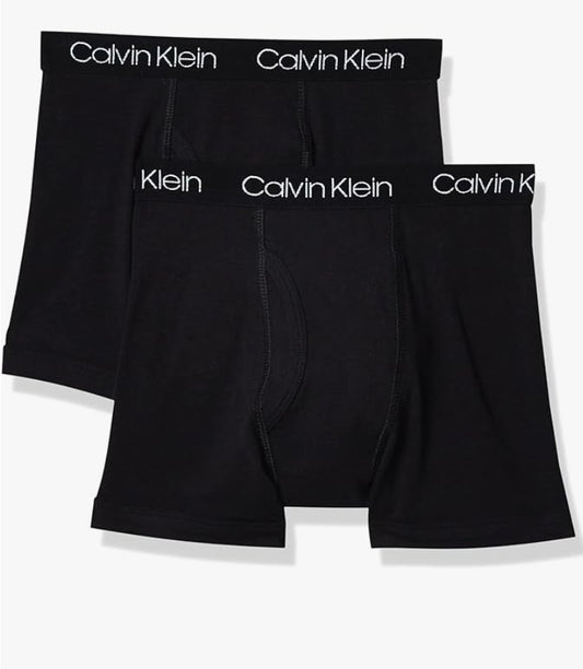 Calvin Klein 2 Pack Boys Boxers