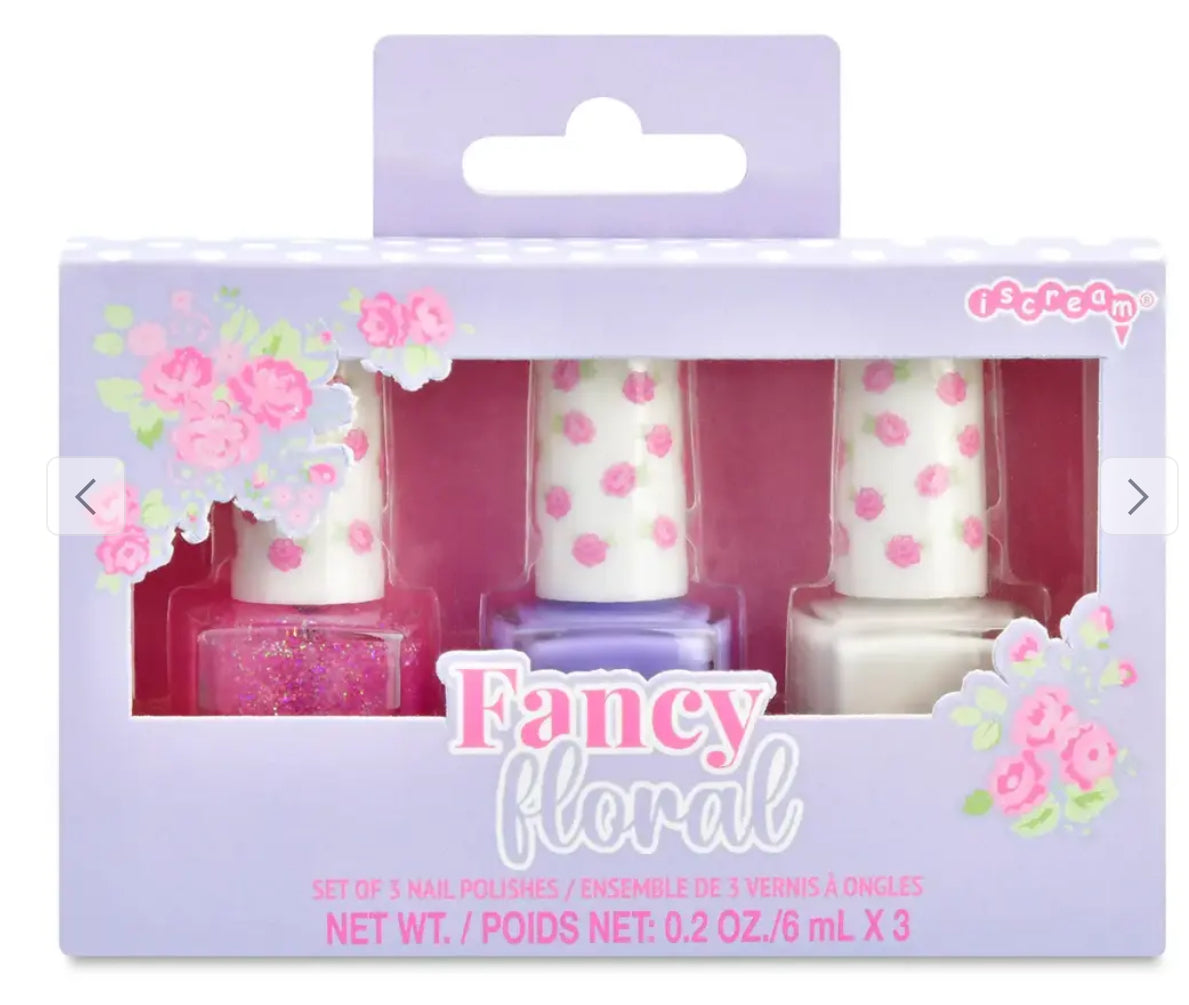 Iscream Fancy Floral Nail Polish Set