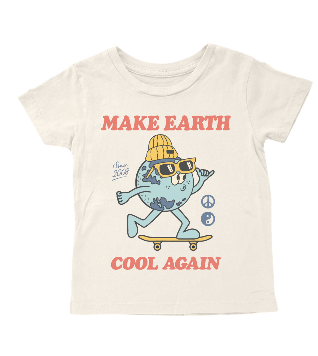 Tiny Whales - Make Earth Cool Again Short Sleeve Tee