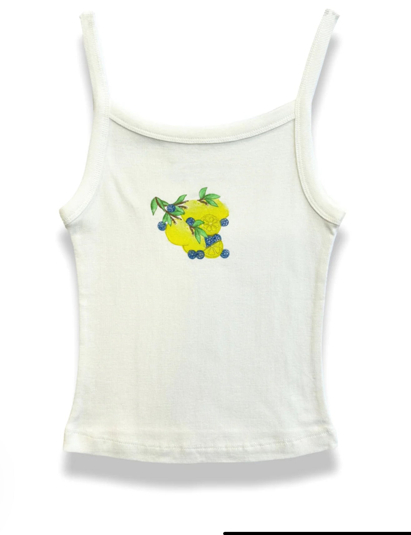 KatieJ NYC Tween Lemon Graphic Tank | Cool & Comfy
