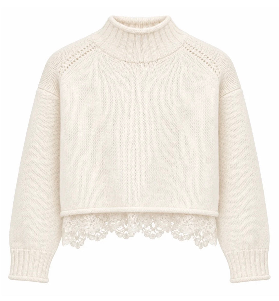 Katie J - Tween Reid Sweater, Cream