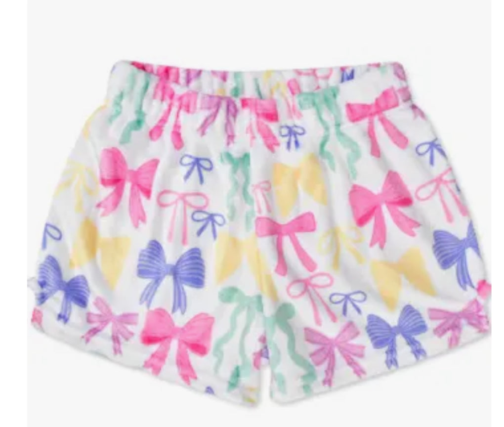 IScream Pretty Bows Plush Shorts - Small, Girls | Shop now!