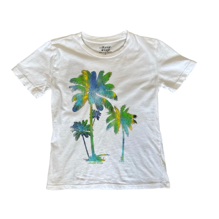 Californian Vintage - Sunset M T-Shirt, White