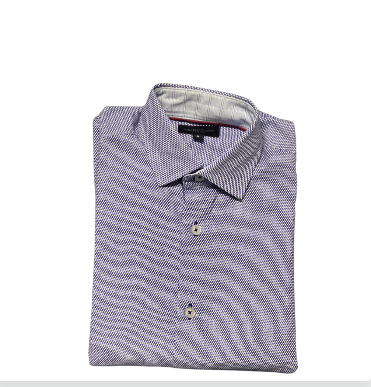 Leo and Zachary Boys' Blue Stripe Dress Shirt | Casual