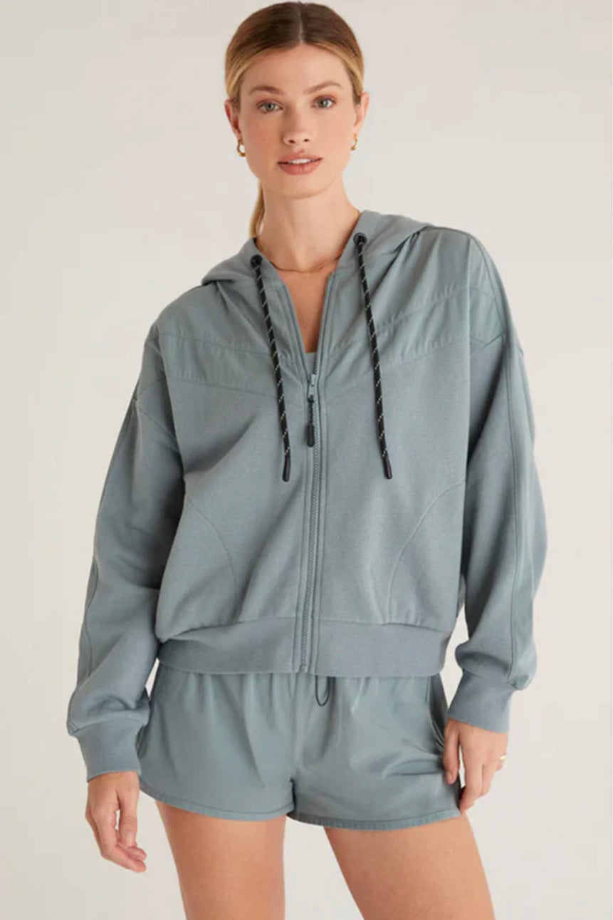 Z Supply - Good Sport Nylon Mix Hoodie