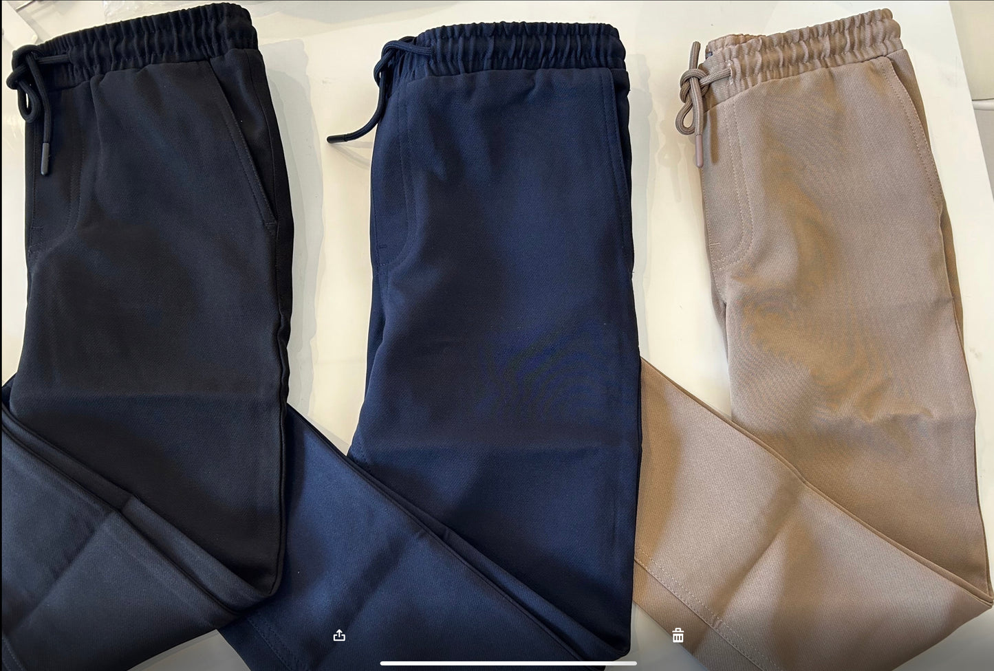 Leo and Zachary - Kids' Knit Jogger Pants