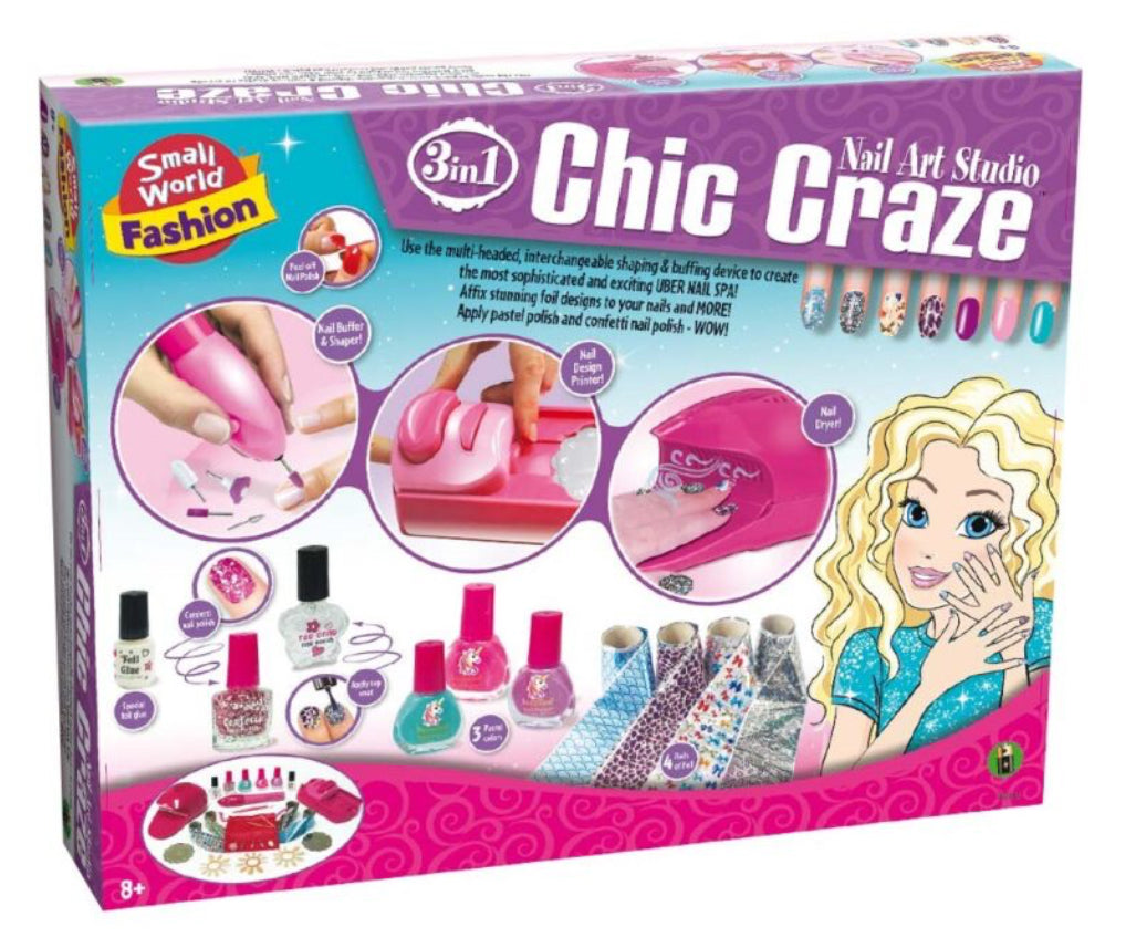 3-in-1 Chic Craze Nail Art Studio